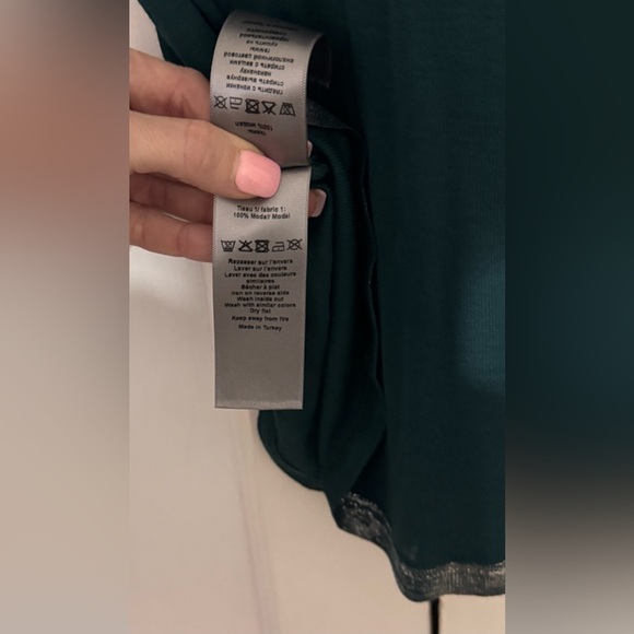 ZADIG & VOLTAIRE WILLY FOIL in PEACOCK - Picture 9 of 9